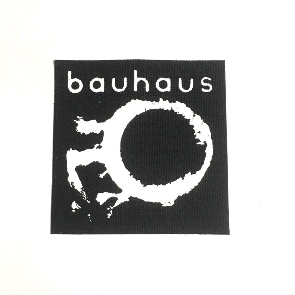 Bauhaus “The Sky’s Gone Out” Canvas Patch